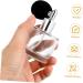 DRESSOOS Air Bag Perfume Bottle Glass Spray Bottle Refillable Perfume Sprayer Mini Perfume Bottle Small Perfume Bottle Glass Containers Sprayer for Perfume Glass Cocktail Large Travel 9x5cm Silver - Buy Online on GoSupps.com