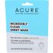 Acure Incredibly Clear Sheet Mask 0.67 FZ