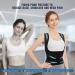 Back Brace and Posture Corrector for Women and Men Back Straightener Posture Corrector Scoliosis and Hunchback Correction Back Pain Spine Corrector Support Adjustable Posture Trainer Small (Waist 26-34 inch) Black (Small:Waist 26-34'') - Buy Online on GoSupps.com