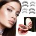 Shop 3D Magnetic Eyelashes Kit - No Glue Reusable & Lightweight | Natural Look Extensions with Applicator Tweezers - Buy Online on GoSupps.com