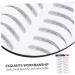 SKISUNO 12 Sheets Waterproof Eyebrow Stickers Black Stickers Makeup Brow Sticker Temporary Brow Tattoos Hair 1 count (Pack of 1) Black - Buy Online on GoSupps.com