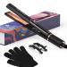 MiroPure Flat Iron Hair Straightener 1 Inch Titanium Plates Hair Straightener with 15S Heat-up Professional MCH Ceramic Negative Ion Hair Iron Dual Voltage for Women Hair with Auto Shut-Off