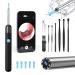Ear Wax Removal Kit Hpavxlr 1080P Wireless Ear Remover with Camera 3.5mm Ear Endoscope WiFi Otoscope with App Control 6 Visible LEDs IP67 Waterproof Suitable for iOS Android Adults Kids Pets X6-b