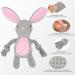Tonyfy Dog Toys: Squeaky Plush & Interactive Cotton Rope Toys for Puppies & Small/Medium Dogs - Gray Hare - Buy Online on GoSupps.com