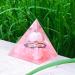 Crystal Positive Energy Orgonite Pyramid - Home Decor Protection Generator - Buy Online on GoSupps.com