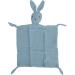 Shop Bunny Lovey Ceiling - Double-Lying Cotton Muslin for Comfort & Dental Relief (Blue) - International Shipping Available - Buy Online on GoSupps.com