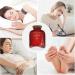 KCLDECI 2L Hot Water Bottle with Cover - Christmas Tree Ball Design for Foot Warmer Pain Relief & Heat Therapy - Buy Online on GoSupps.com