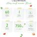 Premium L-Glutathione 750 mg Capsules - Reduced & Bioactive - 60 Vegan Capsules - High-Dose - Laboratory Tested - International Shipping Available - Buy Online on GoSupps.com