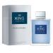Banderas Antonio Perfumes - King of Seduction - Eau de Toilette Spray for Men - Long Lasting - Masculine Intense and Energetic Fragrance - Bergamot Apple and Amber notes - 6.8 Fl Oz Aquatic 6.8 Fl Oz (Pack of 1)