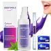 Uirheurd Purple Whitening Toothpaste Pure Smile Mallow Whiter Color Corrector Serum Whitening Toothpaste For Teeth Whitening