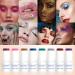 Blue Mermaid Face & Body Glitter Stick - Waterproof Sparkling Glitter Gel for Eyes Lips Hair | Fine Sequins Makeup (#04) - Buy Online on GoSupps.com