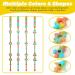 Buy BPA-Free Baby Toy Accessories: Pacifier Chain & Cup Holder Straps (4 Pack) - Ideal for Strollers High Chairs & Car Seats - Buy Online on GoSupps.com