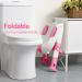 Potty Training Seat with Step Stool Ladder  Potty Training Toilet Seat for Boys Girls Kids Toddlers  Soft Cushion  Safety Handle  Anti-slip Step Pads  Baby Toddler Potty Seat for Toilet Baby Pink - Buy Online on GoSupps.com