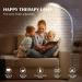 Happy Light Therapy lamp 11000 Lux LED UV-Free Sunlight lamp Full Spectrum Happy Therapy lamp with 10 Adjustable Brightness Levels 2 in 1 Retractable Floor Sad Lamp (White) White-1 - Buy Online on GoSupps.com
