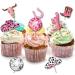 8Pcs Cowgirl Cupcake Toppers Disco Ball Pink Cowgirl Hats Boots Cactus Cupcake Toppers Cupcake Toppers for Western Theme Baby Shower Disco Cowgirl Bachelorette Birthday Party Decorations Supplies - Buy Online on GoSupps.com