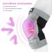 Kids Toddler Roller Skating Protective Gear Set - Knee Pads, Elbow Pads, Wrist Guards - Purple - Ages 4-13 - Buy Online on GoSupps.com