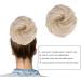 Messy Hair Bun Curly Wavy Hair Scrunchies Accessories Pieces for Women Girls Synthetic Updo Donut Ponytail Hair Extension Hair Accessories (Light Blonde) - Buy Online on GoSupps.com