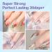 UNA GELLA Nail Art Rhinestone Glue Gel 60ml - Super Strong Adhesive for Gem Beads Crystals & 3D Nail Art | Long Lasting & Odorless - Buy Online on GoSupps.com
