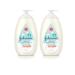 Johnson's CottonTouch Newborn Baby Face and Body Lotion Hypoallergenic and Paraben-Free Moisturization for Baby's Sensitive Skin Made with Real Cotton Twin Pack 2 x 27.1 fl. oz 27.1 Fl Oz (Pack of 2)