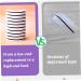 Buy Eyelash Adhesive Strips - 2 Boxes 20 Sheets | Self Adhesive No Glue Reusable Gentle & Non-Irritating for Fake Eyelashes - Easy to Apply & Remove - Buy Online on GoSupps.com