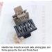 MENFENG Hair Claw Clips Non slip Hair Clip 2" Matte Small Hair Clips Strong frosted hair clips women 6-pack of hair claws in different colors Simple elegant and durable - Buy Online on GoSupps.com