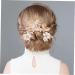 NUSITOU 1 Set Leaves and Flowers Hair Comb Flower Hair Clips for Women Hair Accessories for Bridesmaids Bridal Hair Accessories Decorative Hair Combs Flower Hair Accessories Hair Comb Clip - Buy Online on GoSupps.com