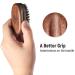 BFWood Small Travel Beard Brush - Natural Boar Bristles & Black Walnut Wood - Buy Online on GoSupps.com