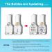 MIZHSE Quick Dry Base & Top Coat Nail Polish - Long Lasting High Gloss Air Dry 15ml | Ideal for Home Nail Art - Buy Online on GoSupps.com