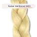 Synthetic Hair for Braiding Light Blonde with Yellow Tinte Braids Extensions for Hair Extensions Ideal for Rastas Braiding Hair for Women and Men for Thickening Hairpiece for Braid (Light Blonde) - Buy Online on GoSupps.com