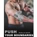 MANUEKLEAR Bench Press Elbow Sleeve - Durable 40 Nylon Wraps for Weightlifting & Powerlifting - Unisex Support in Snowfield Gray - Buy Online on GoSupps.com