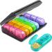 HEXEH Seven Days Pill Box - 21 Grid Portable Medicine Organizer for Travel & Daily Use - Buy Online on GoSupps.com