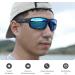 Archamp B Men's Polarized Casual Sunglasses | Durable Retro Grey Rectangular Fashion Eyewear - Ship Worldwide - Buy Online on GoSupps.com