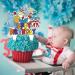 37Pcs Doctor Birthday Party Seuss Party Cake&Cupcake Toppers for Birthday Party Supplies Boys' Theme Birthday Party Decoration - Buy Online on GoSupps.com