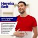 Hernia Belt for Men and Women - Beige Abdominal Binder for Umbilical & Navel Hernias - Compression Pad for Support & Pain Relief - L/XL Size - Buy Online on GoSupps.com