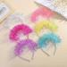 xbiez Cute Head Hoop Girls Unique Gift for Children Birthday Dress-Up Photo Props Festive Headband Perfect for Masquerade Purple - Buy Online on GoSupps.com
