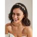 SWEETV Crystal Tiara Rhinestone Bridal Headband - Gold Wedding Hair Accessory for Bride - Buy Online on GoSupps.com
