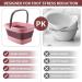 Relaxing 15L Foldable Foot Bath with Massage Nubs & Handle - Pink Foot Care Tub for Ultimate Relaxation - Buy Online on GoSupps.com