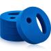 Water exercise panes Water weights for pool exercise set Eva foam water aerobic equipment handwashers for pool water aerobic fitness water exercise 17.1 cm in diameter blue 2
