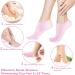 2Pairs Silicone Socks for Dry Cracked Feet Women Moisturizing Foot Socks Soft Gel Socks Women's Spa Pedicure Foot Care Socks for Repairing Dry Feet Cracked Heel - Buy Online on GoSupps.com