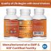 GENEX Quercetin 500mg Supplement 60 Capsules | Anti-Inflammatory & Antioxidant for Immune Support, Cardiovascular Health, Healthy Aging | Non-GMO Flavonoid Supplement - 2 Month Supply - Buy Online on GoSupps.com