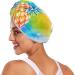 Rainbow Pineapple Hair Towel 2 Pack - Super Absorbent Quick Drying Hair Turbans for Women & Girls - Buy Online on GoSupps.com
