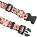 Mihqy Adjustable Dog Collar - Soft & Comfortable Bohemian Flower Design for Small Medium & Large Dogs (XS: 20-30 cm 1.5 cm) - International Shipping Available - Buy Online on GoSupps.com