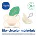 MAM Perfect Pacifier for 16+ Months | SkinSoft Silicone Organic Round Design & Pacifier Cover | Shop Internationally - Buy Online on GoSupps.com