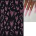 6 Sheets 5D Pink Butterfly Nail Stickers for Nail Art Heart Nail Decals Nail Stickers Self-Adhesive Pegatinas U as Flowers Heart Stickers Design Decoration Accessories for Daily Glitter - Buy Online on GoSupps.com