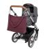 L SSIG Baby Changing Bag Shopper - Deep Red Stroller Attachment - Stylish & Functional eCommerce International Shipping - Buy Online on GoSupps.com