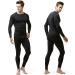 TSLA Men's Thermal Underwear Set - Soft Fleece Lined Long Johns Winter Base Layer - Black, Medium - Buy Online on GoSupps.com