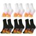 Heated socks 6-couple Afiz Tourmaline slimming health sock Tourmaline slimming socks Afiz health socks outdoor riding camping hiking motorcycle skiing Heated socks