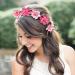 Shop Vegcoo 5-Piece Wedding Rose Flower Crown Headband - Perfect for Brides Girls & Festivals | Ideal for Travel Photography & Parties - Buy Online on GoSupps.com