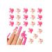20Pcs Barbie Head Nail Charms 3D Nail Art Charms 3D Metal Nail Charm  Pink Cool Girls Head for Nail Art Decorations Embellishments Scrapbooking Supplies for DIY Crafts Jewelry Making.