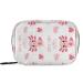 Pfrewn Pill Organizer Case 7 Day Axolotl Love You Alotl Travel Pill Box with Zipper Portable Small Weekly Vitamin Medicine Supplement Holder Pouch Bag